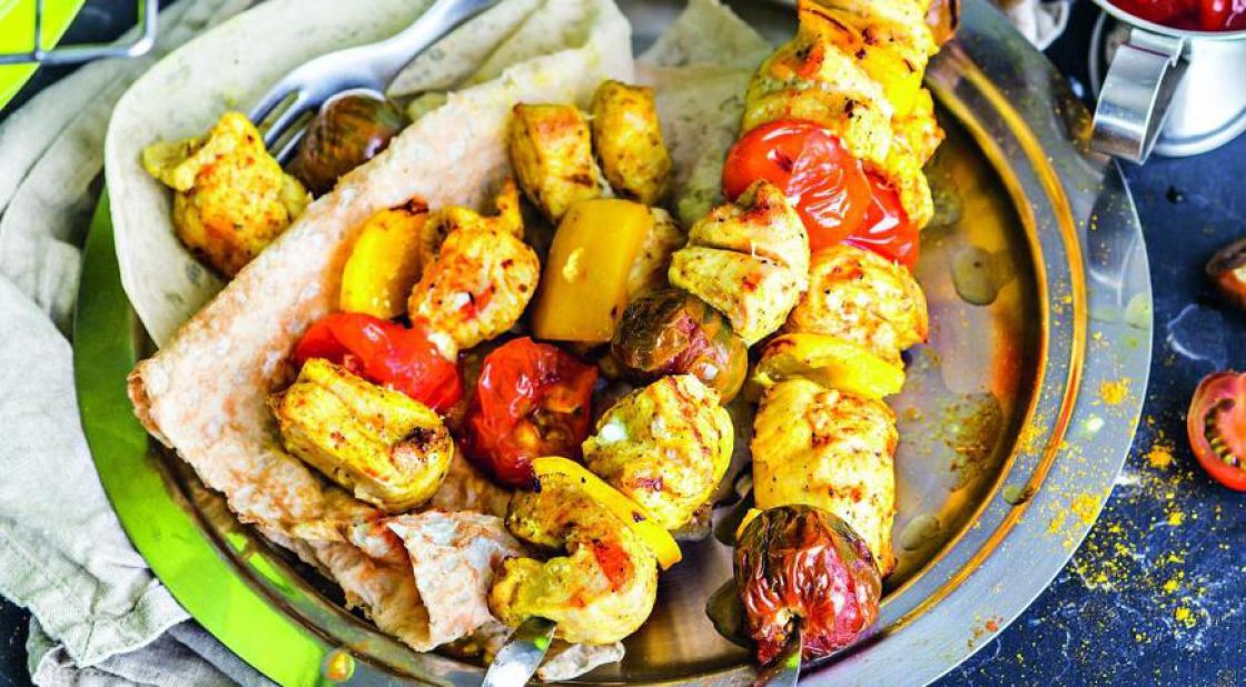 Рецепт шашлыка  из куриной грудки